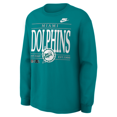 Miami Dolphins Rewind Max90 Men's Nike NFL Long-Sleeve T-Shirt